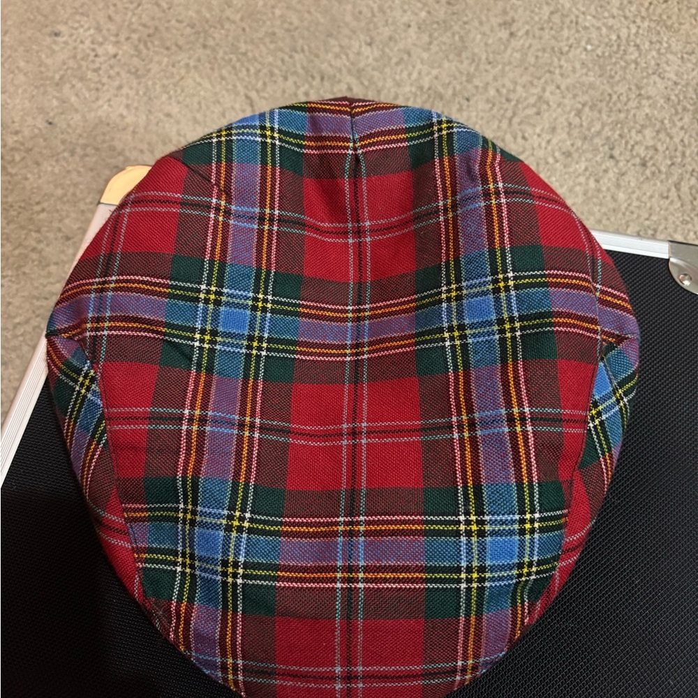Plaid Flat Cap